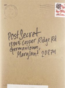 post secret book cover